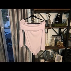 Off the shoulder bodysuit